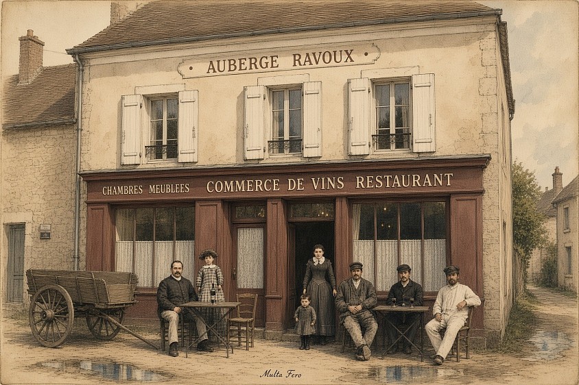 Auberge Ravoux in Auvers, France
