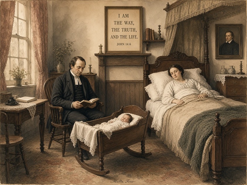 Father Theodorus Van Gogh, mother and Vincent